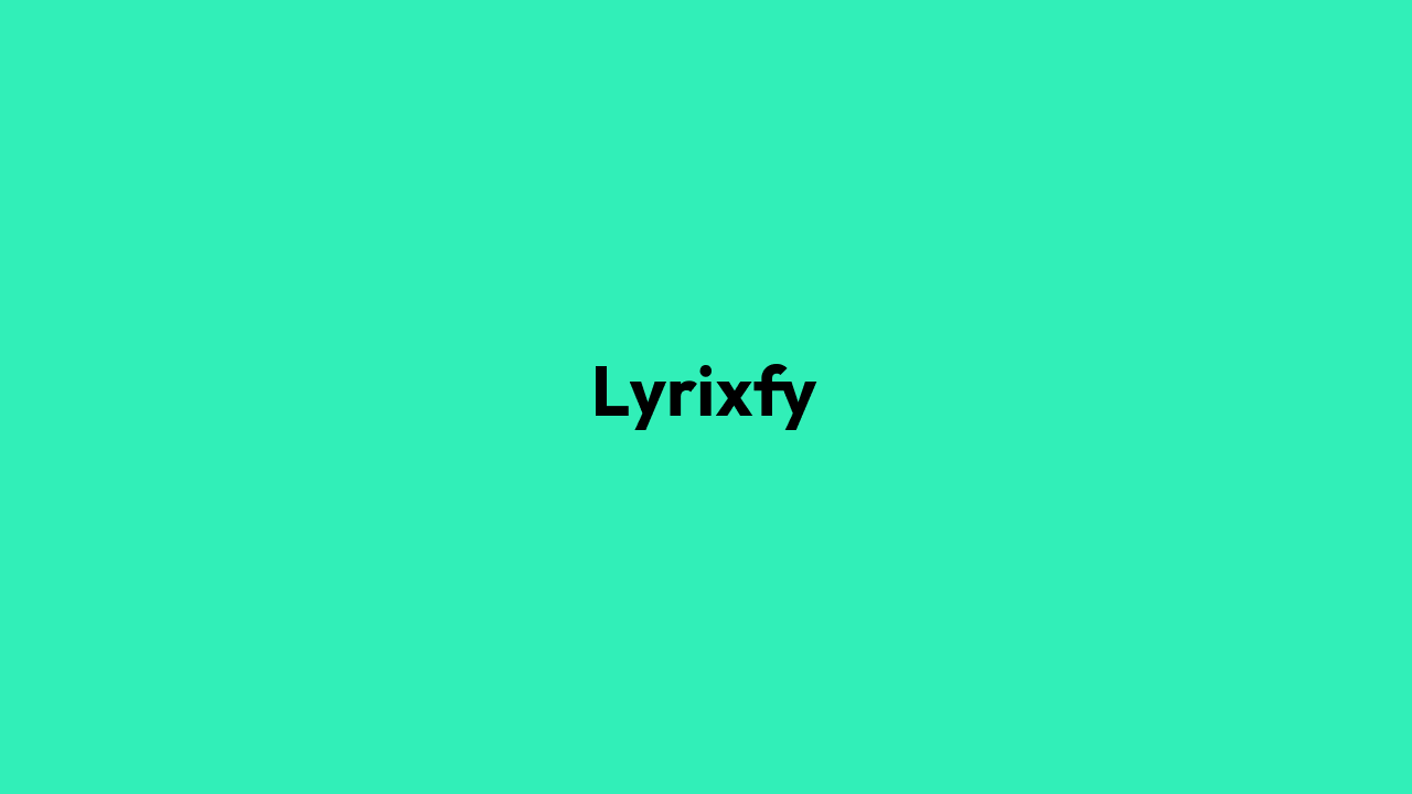 Lyrixfy's thumbnail
